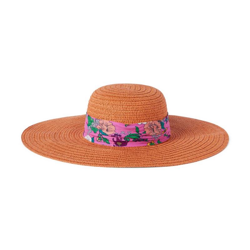 Floral Bow Straw Sun Hat - Janie And Jack